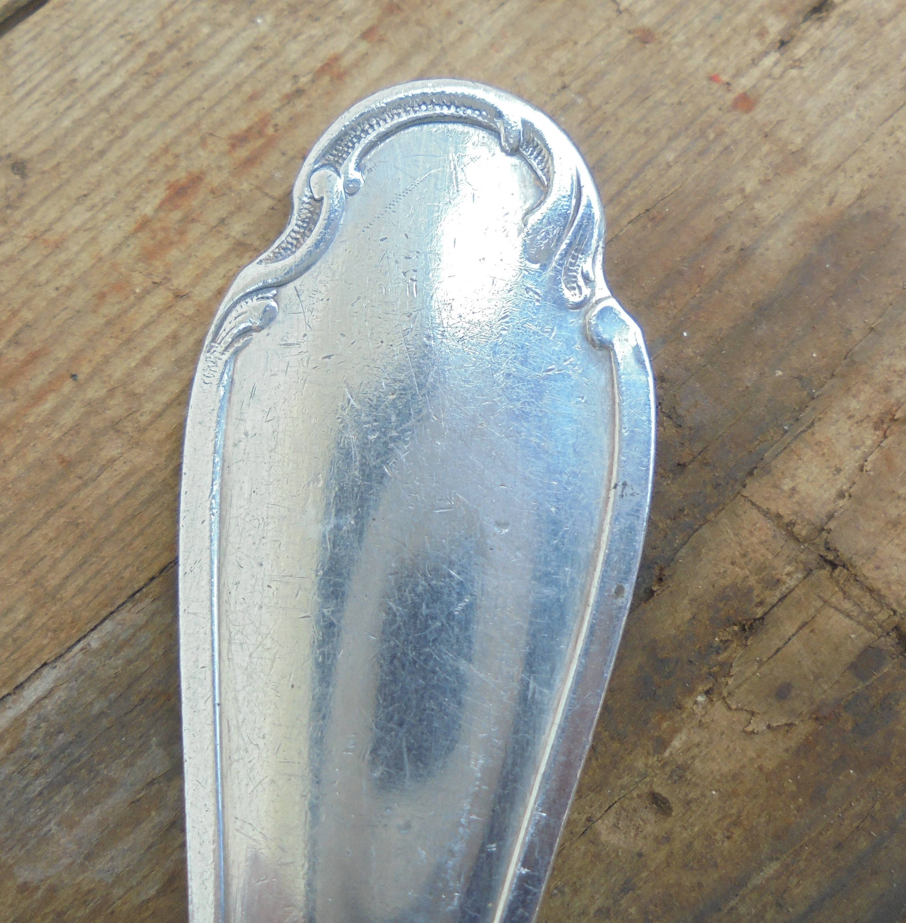 6x2 silver metal fish cutlery alfenide orfévrerie christofle