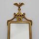 Miroir de style Empire en bois doré du XXe siècle