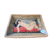 Dish glazed decoration