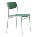 Chaise Martin Visser vert et chrome