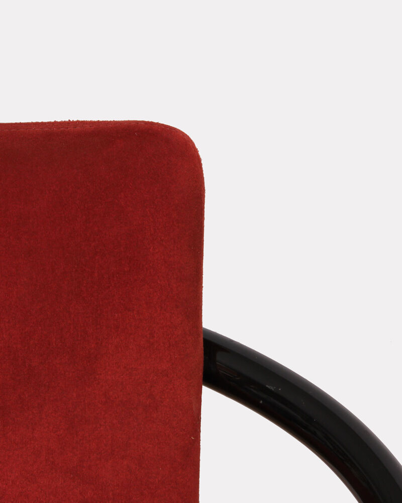 Set of 8 Mandarin chairs by Ettore Sottsass edited by Knoll