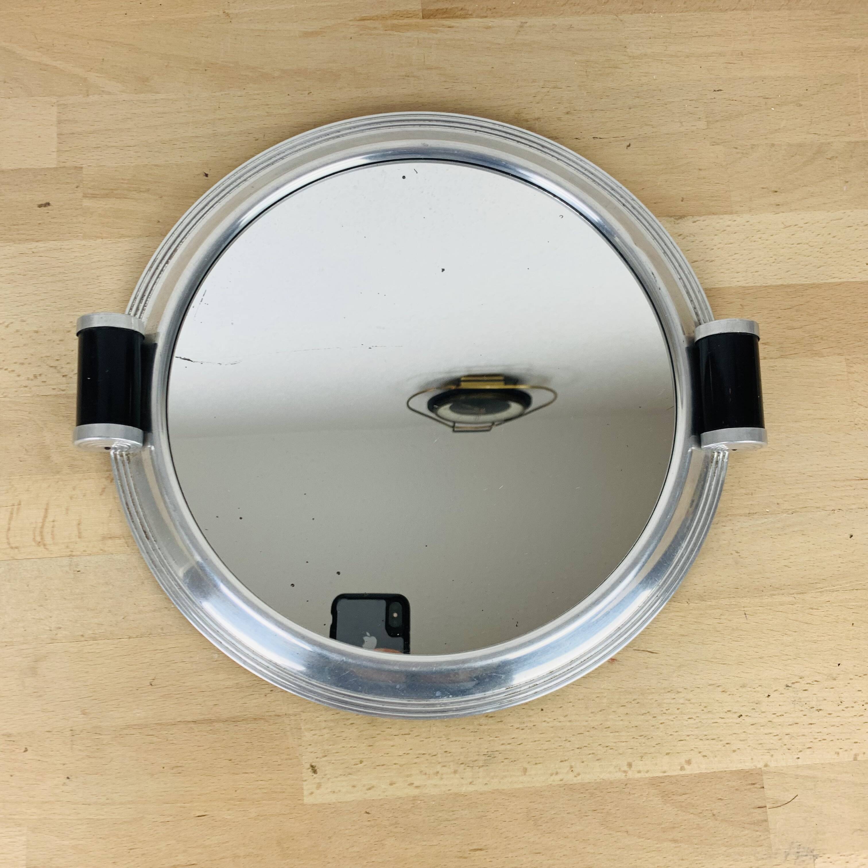 Art deco mirror tray