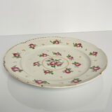 Niderviller porcelain plate | decorated with small roses in the