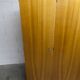 Scandinavian 3-door wardrobe in blond teak