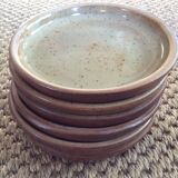 Series of 6 sandstone plates