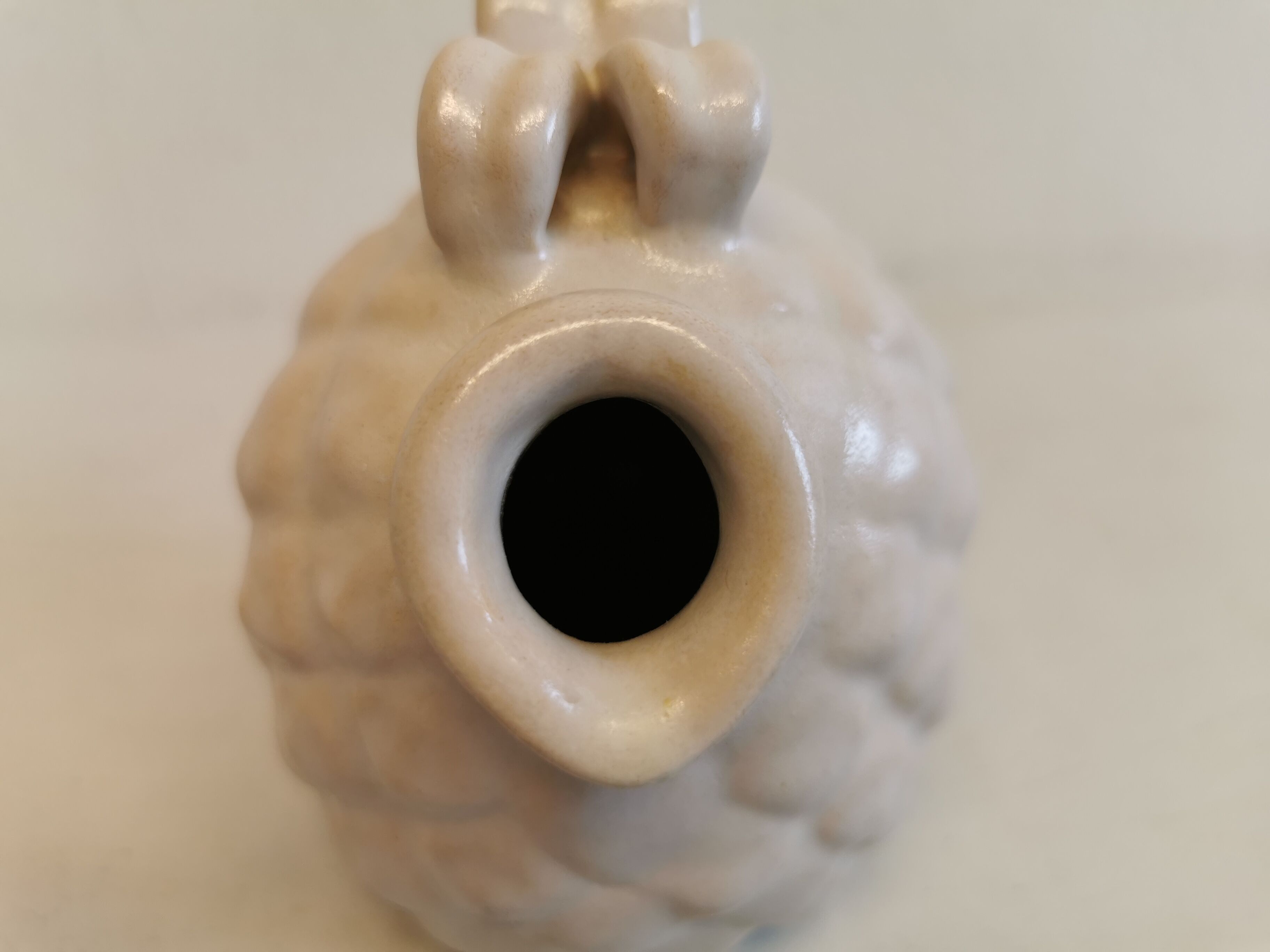 Pineapple jug designed by Danish Michael Andersen Bornholm.