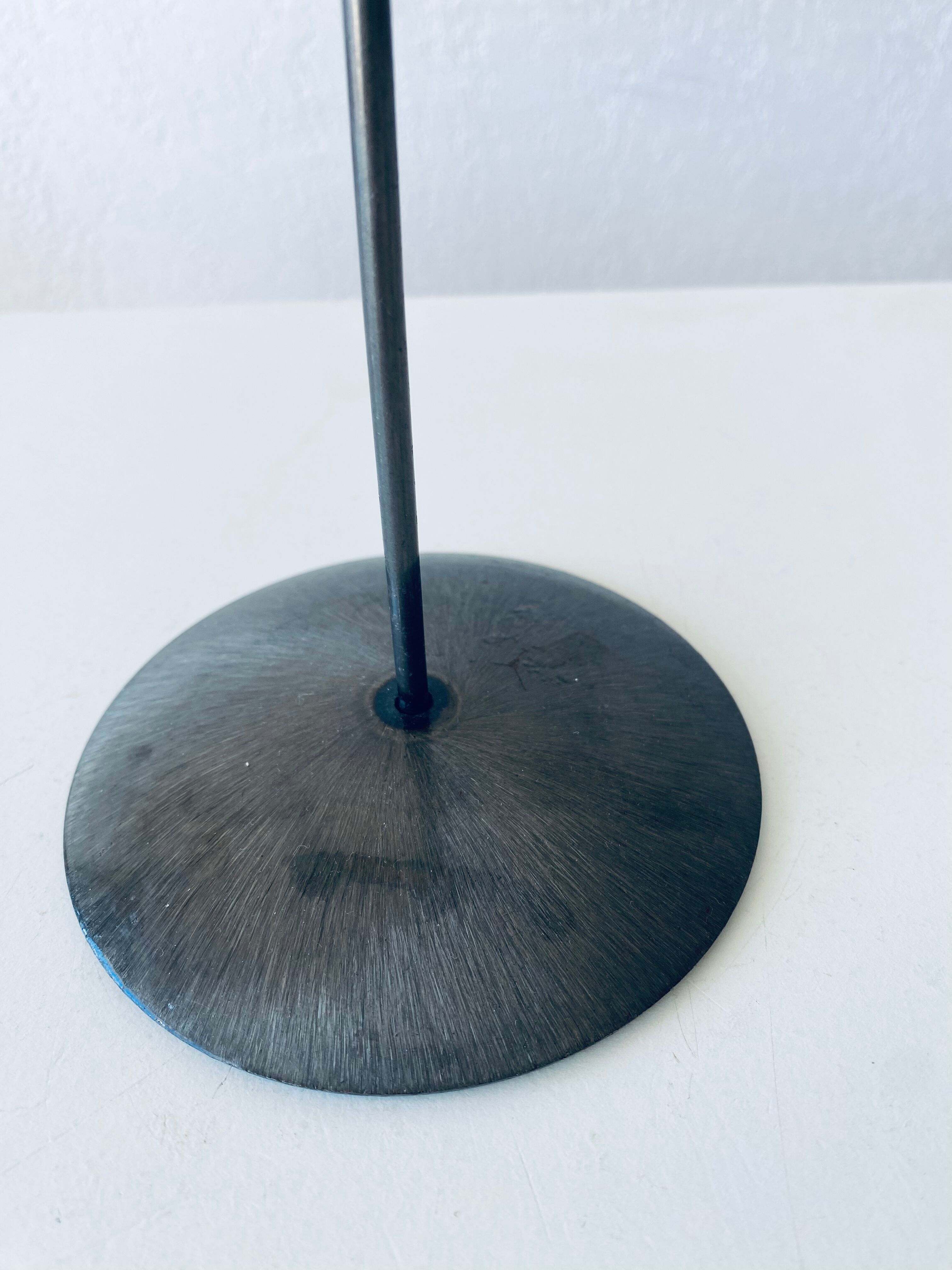 Colorful stained glass candle holder