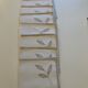 Lot de 8 serviettes anciennes, brodées main