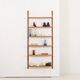 Set of 6 mid century modern renovated teak shelves