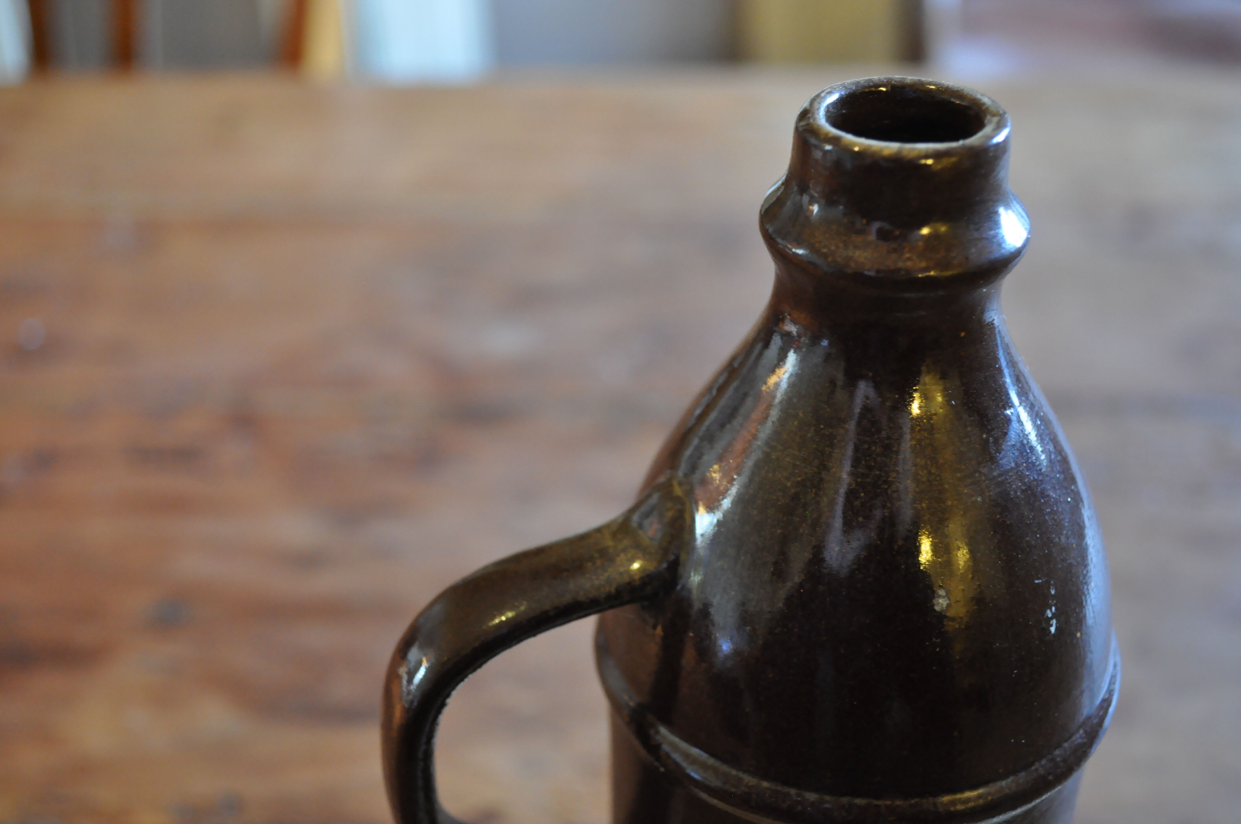 Sandstone with stopper bottle