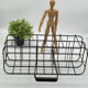 Old metal bottle rack