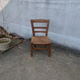 Small straw chair for children