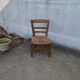 Petite chaise paillée enfant