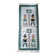 Small wool rug with Danish folk motif from the 70s.