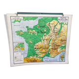 Map 6 - france canals - vidal- lablache