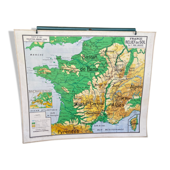 Map 6 - france canals - vidal- lablache