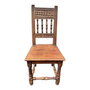 Rare chaise haute époque