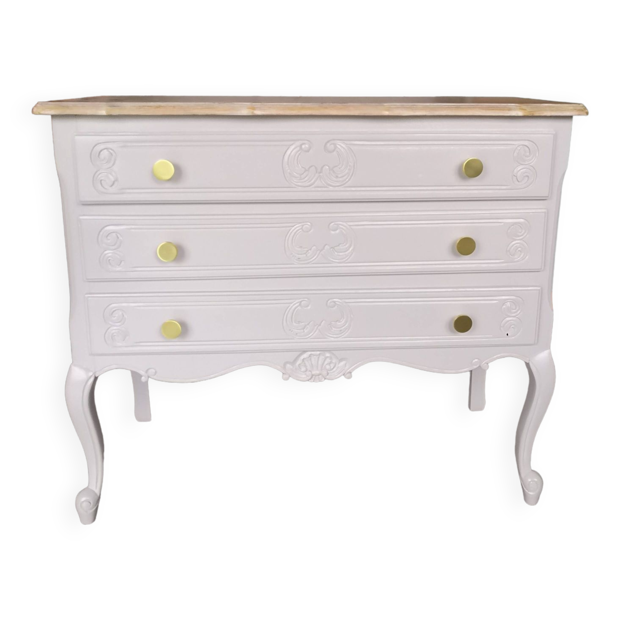 renovated vintage chest of drawers