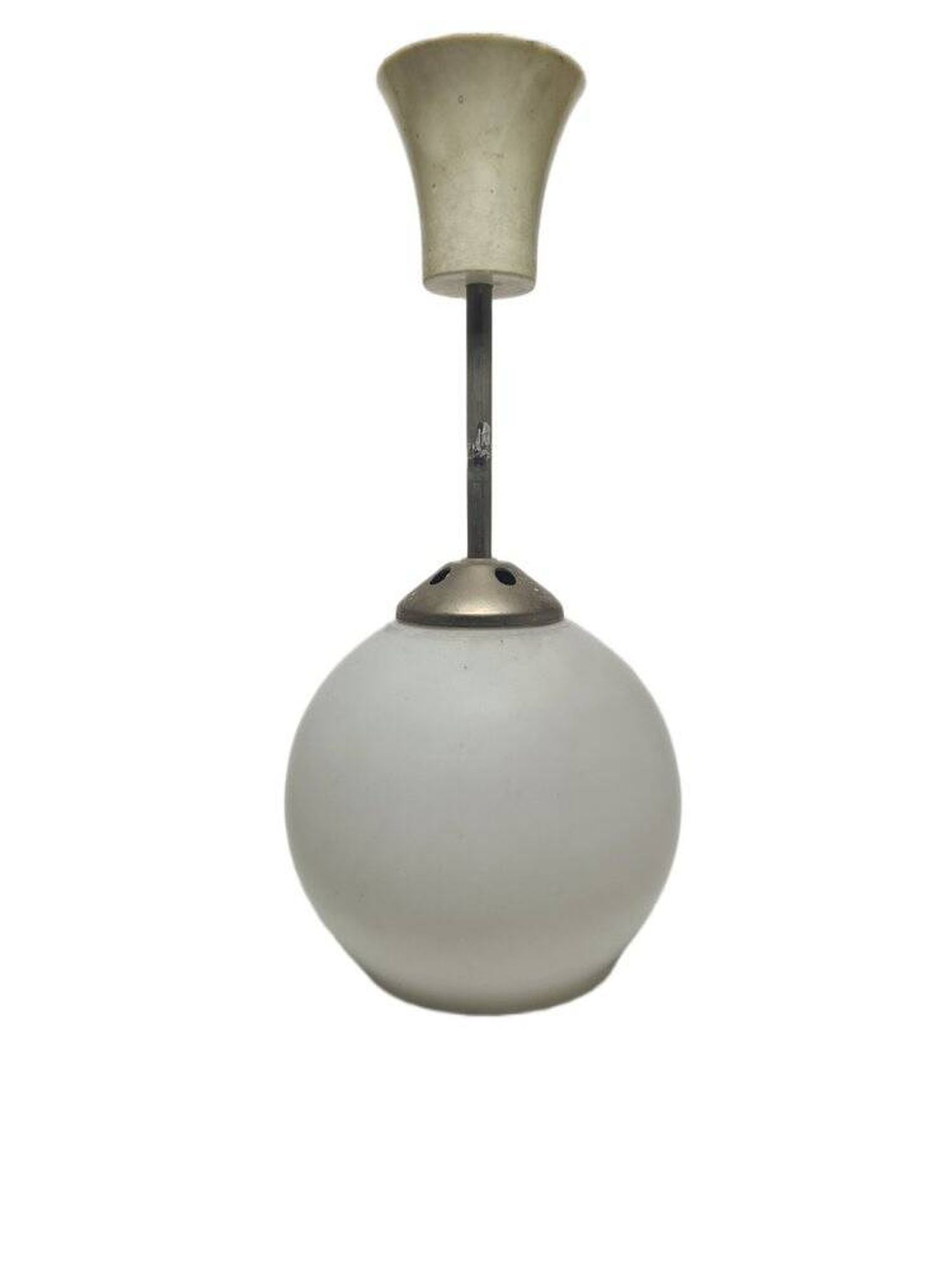 Postmodern communist pendant lamp, Poland, 1970s
