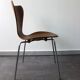 Set of 4 chairs series 7 by Arne Jacobsen for Fritz Hansen, 60's.