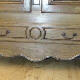 Louis XV period oak cabinet 1.57 x 2.53 m
