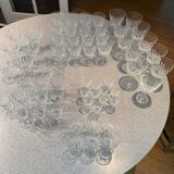 Set of Baccarat glasses model Lorraine