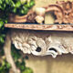 Antique patinated console