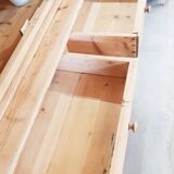 Buffet 2 corps ancien en pin