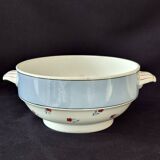 Grand légumier (soupière) en faïence de Digoin Sarreguemines, modèle AIX