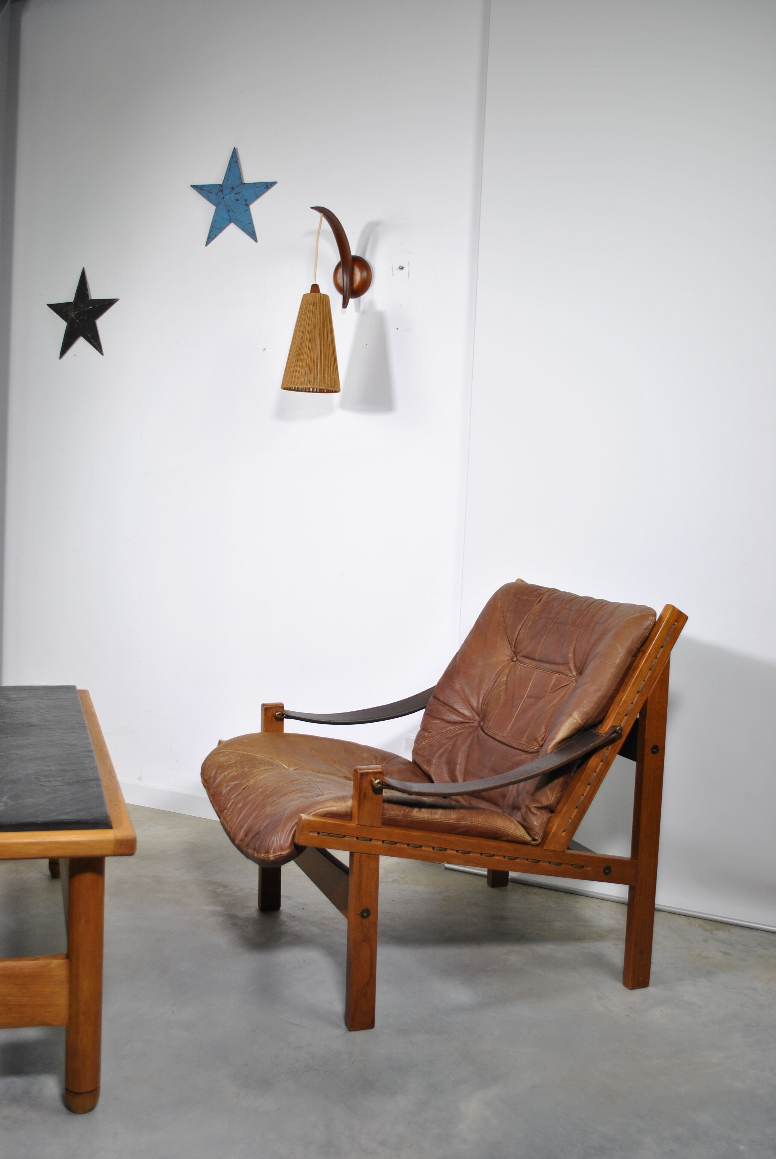 Safari armchair by Torbjörn Afdal for Bruksbo Norwegen 1960.