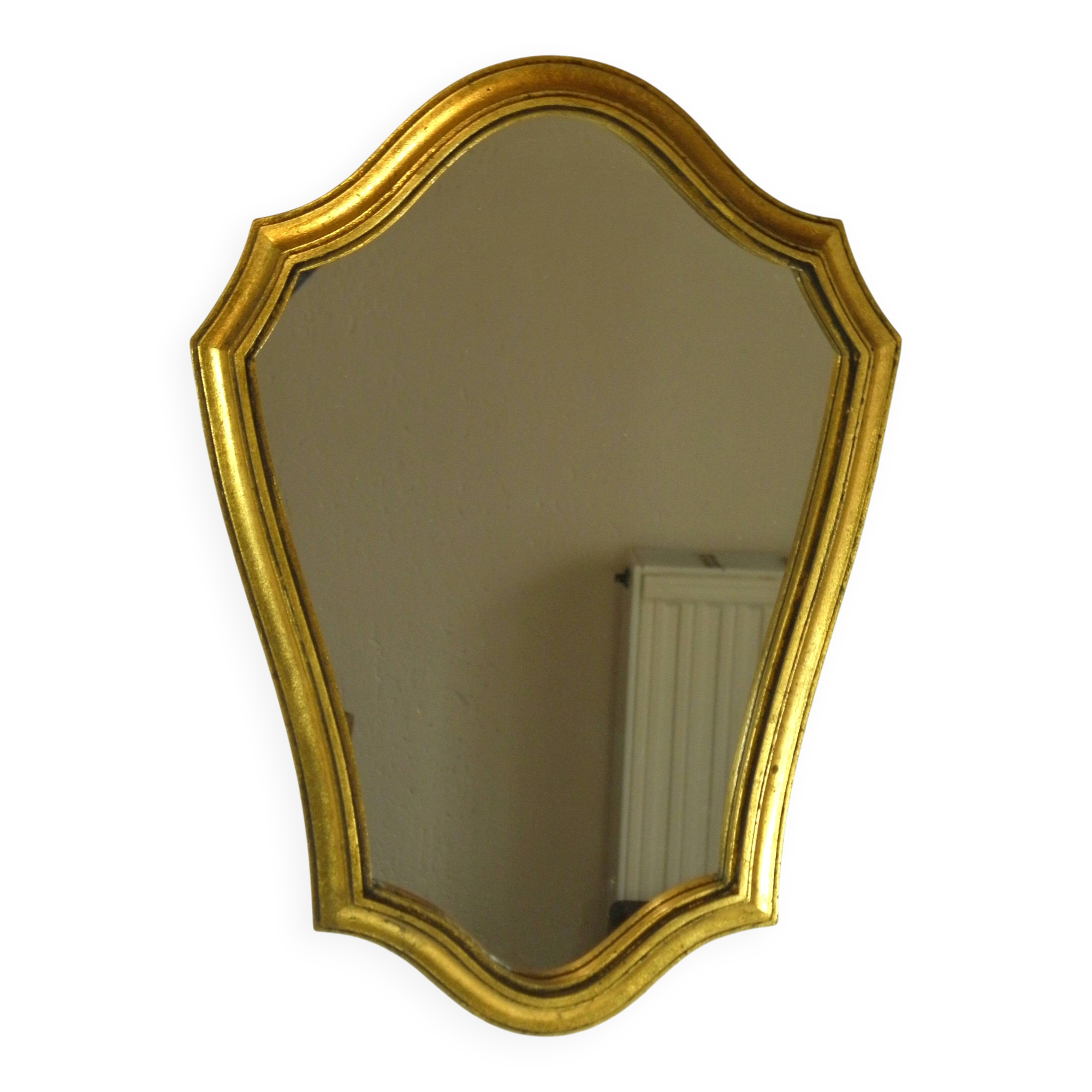 Golden mirror 39 x 28 cm