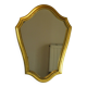 Golden mirror 39 x 28 cm