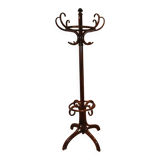 Brown wooden coat rack - Hungarian model, standing, before 1890.