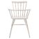 Ecru Aluminum Bridge Chair - Louise