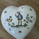 Moustiers earthenware candy box