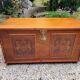 Portuguese chest in solid mahogany