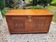 Portuguese chest in solid mahogany