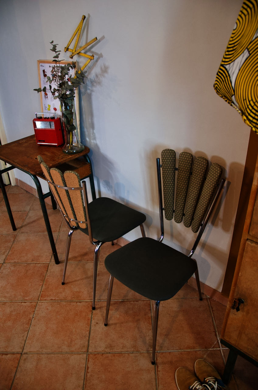 Pair of petal chairs