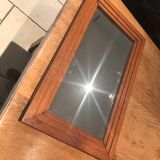 Mirror art deco wood 56/34 cm