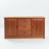 Danish teak Dyrlund sideboard with drawers and doors
