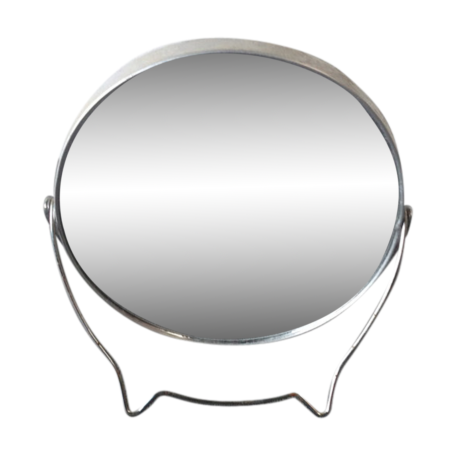 Mirror double sided magnifying 50's
