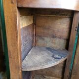 Beautiful 1 door corner in oak from the 19th century
