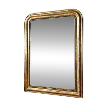 Miroir Louis-Philippe ancien doré époque XIXème