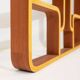 Vintage modernist screen with rounded edges / space divider by Ludvik Volak, 1960s