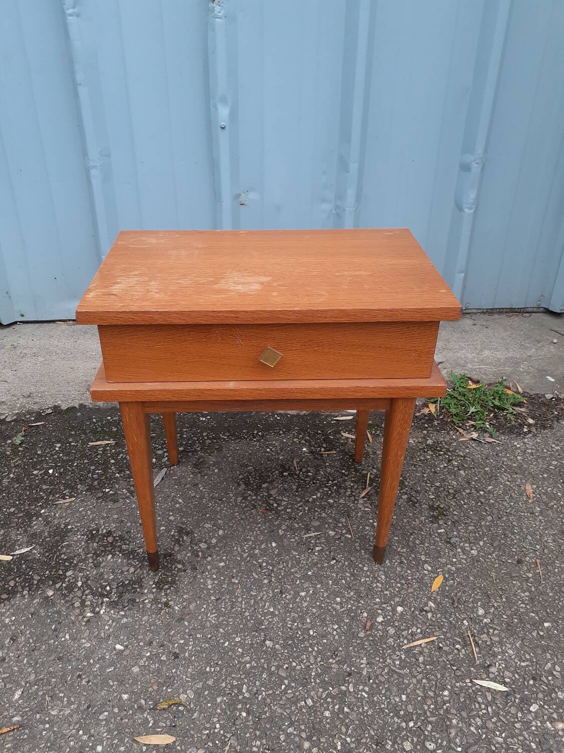 Vintage bedside table