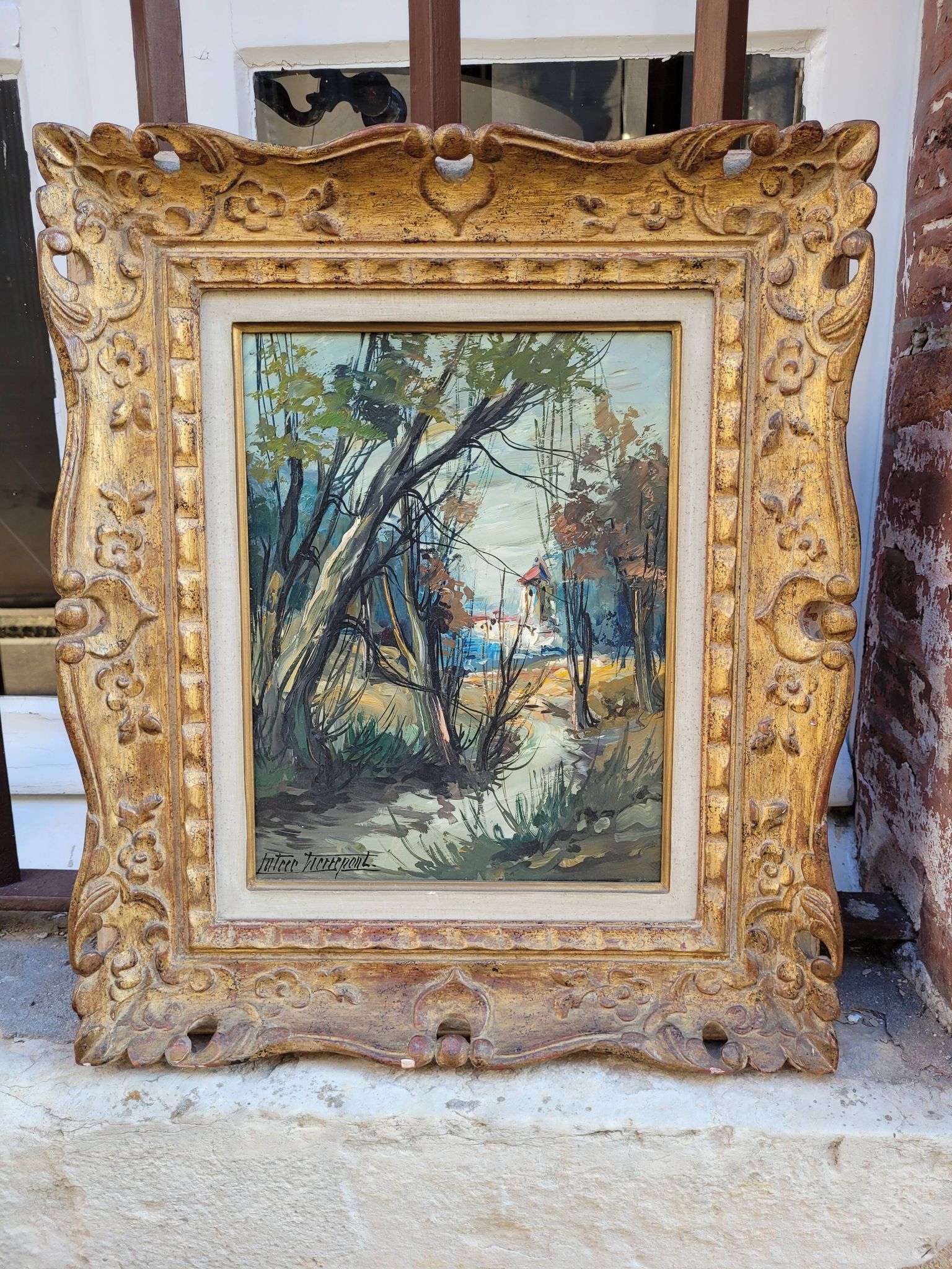 Huile sur toile