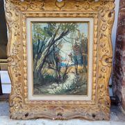 Huile sur toile
