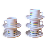 Italian porcelain coffee cups