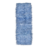 Tapis Kilim bleu 100 % laine 3x9, 98x282 cm