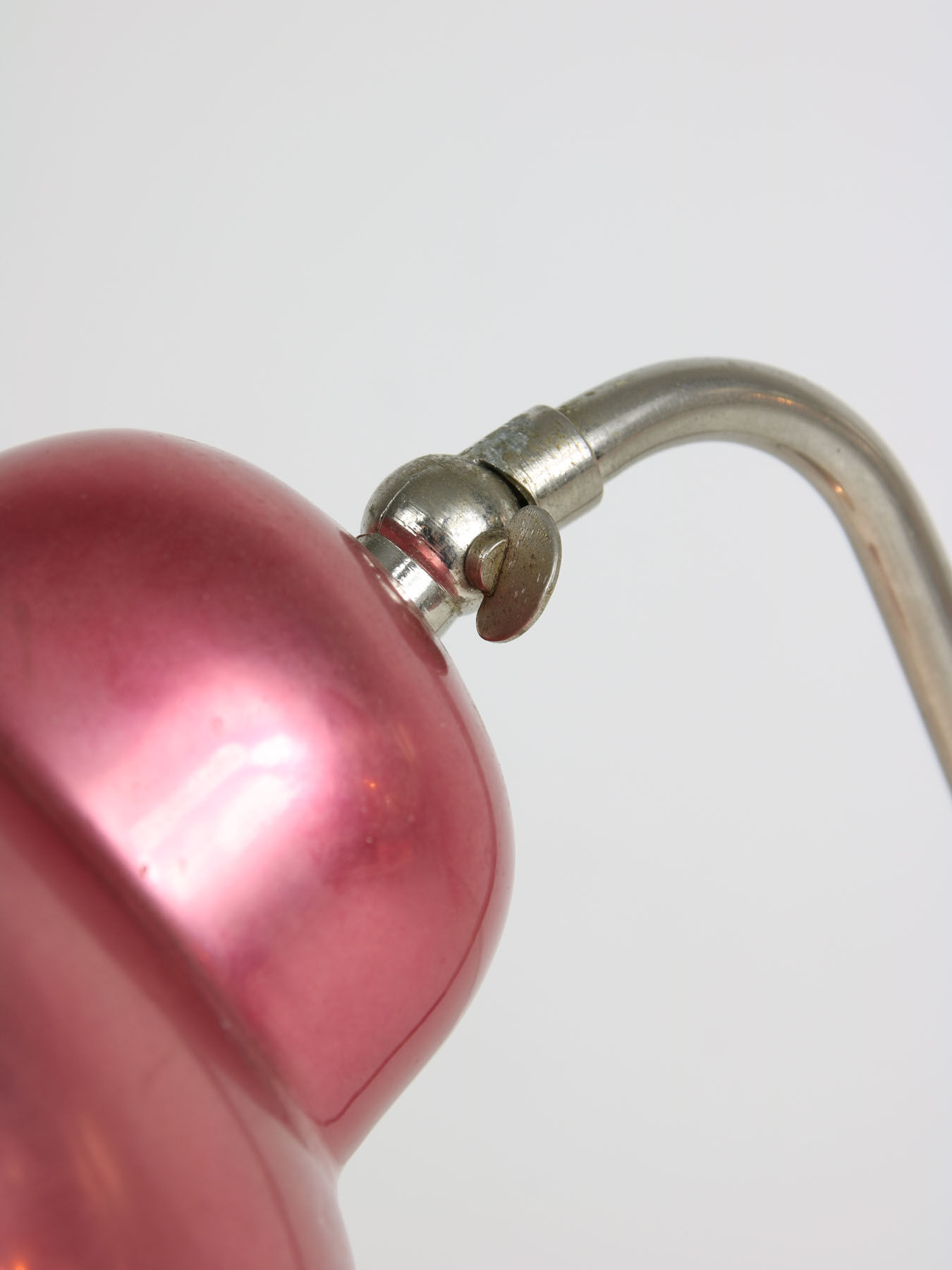 Mid-Century Red Table Lamp, 1960s